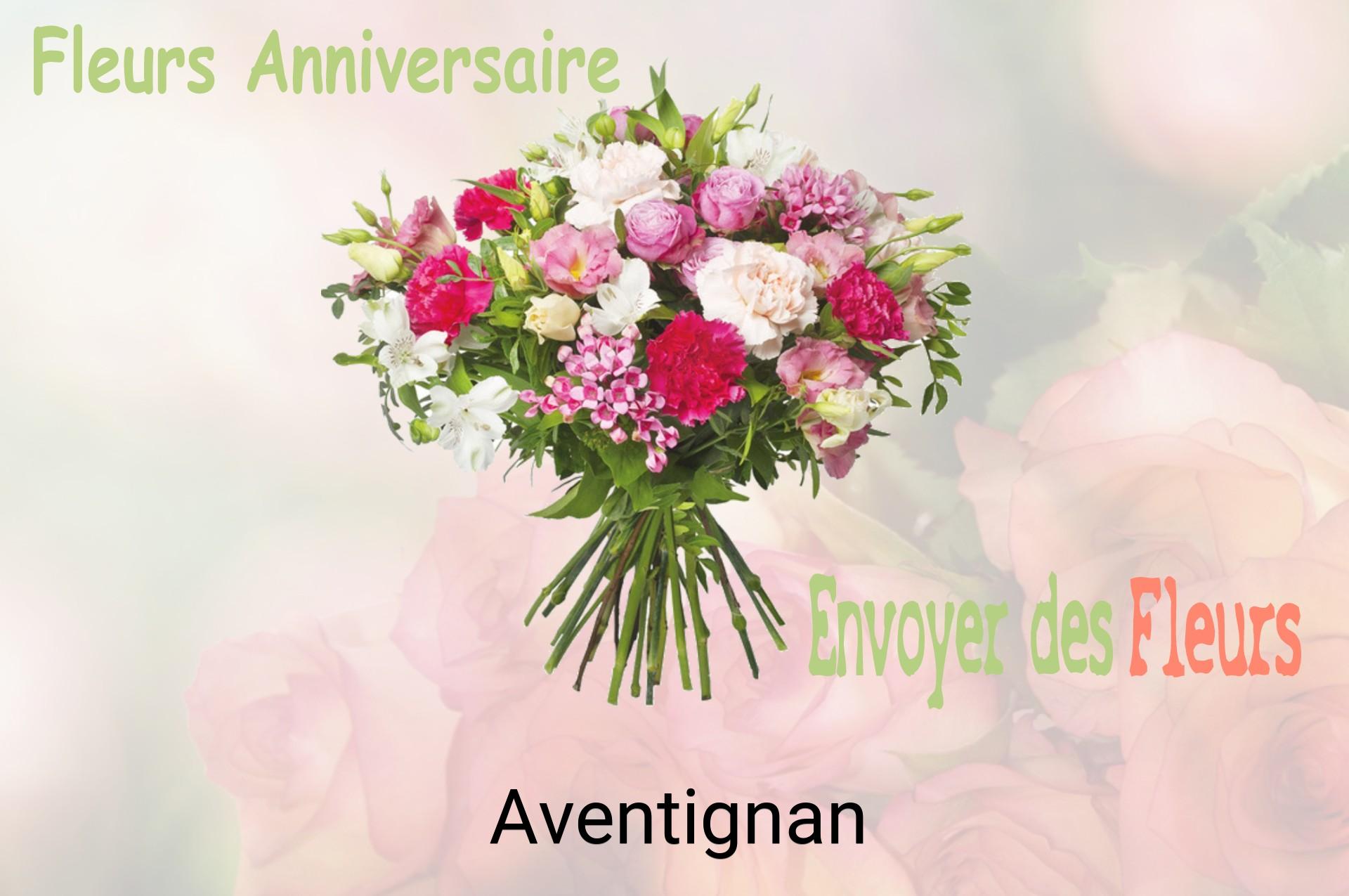 Bouquet de fleurs d’anniversaire livré à Aventignan